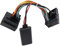 ANCLLO Auto-Audio-Radio-Musikadapter, AUX IN Bluetooth-Audioadapter, Zusatzkabelbaum für Fo-rd Mondeo 2005-6000 CD