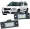 REINKO LED Kennzeichenbeleuchtung passt für Skoda Fabia 2 Yeti Baujahr bis 05.2012