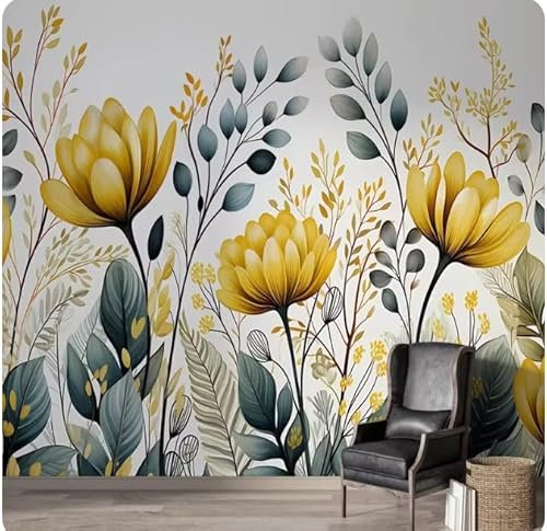 XDOUBAO Papier peint mural 3D peint à la main, décoration d'intérieur, peinture murale, 3D, 150 x 105 cm
