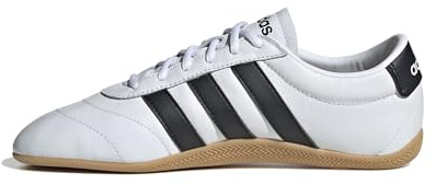 Adidas Women's Grand Court Low Top, White/Black/Gum, 7.5