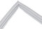 sparefixd Adatto per Candy guarnizione inferiore congelatore sezione CHCS157FWK CHCS15