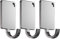 YounBeauty Magnetic Grill Hooks, Heavy Duty Outdoor Hooks for BBQ Tools, Kitchen, Black, 3-Pack