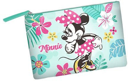 Disney Minnie Maus Tropic-Soleil Kosmetiktasche, Grün, 30 x 22 cm