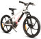JOYSTAR 20 Zoll Elektrofahrrad für Kinder und Jugendliche ab 7 Jahren mit 250W bürstenlosem Motor, 15 Meilen 15MPH Elektrofahrrad mit abnehmbarem Akku, 6 Speichen Räder Fahrrad,weiß