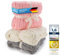 Feluna® Grob gestrickte Kuscheldecke - Grobstrick Wolldecke Strickdecke Tagesdecke Überwurf Decke für Wohnzimmer & Gästezimmer (Blütenrosa)