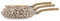 MENASTYL - Lot 3 poêles léopard 20/24/28cm en aluminium recyclé marron - 6014231