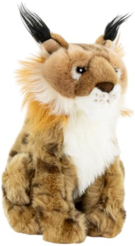 Carl Dick Luchs sitzend ca. 25cm, Plüschtier, Stofftier, Kuscheltier 3716