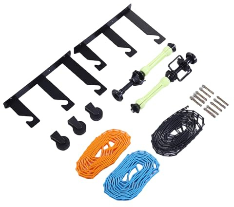 SENECESLI Photography 3 Roller Wall Mounting Manual Background Support System, for Versatile Decoration