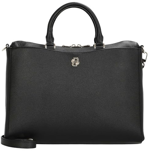 BOSS Cuir serviette sac à épaule pour ordinateur portable Beyond Briefcase Black noir