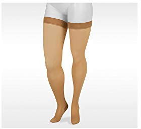 Juzo Basic 4411ag Kompressionsstrumpf mit geschlossener Zehenpartie, 20–30 mmHg, Beige, Größe 2 (II) kurz