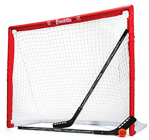 Franklin Sports Hockey Goal, Ball, and Stick Set - NHL