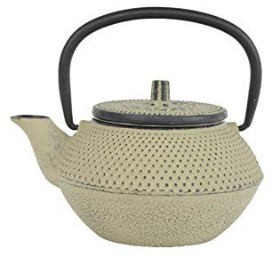 Tokio Design Studio Tee Wasserkocher, Gusseisen, Grau, 13,5 x 11,5 x 8,5 cm, 0,35 Liter