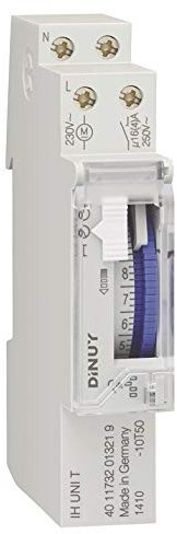 Dinuy uni qt - Interruptor horario módulo uni qt 24h reserva 100h
