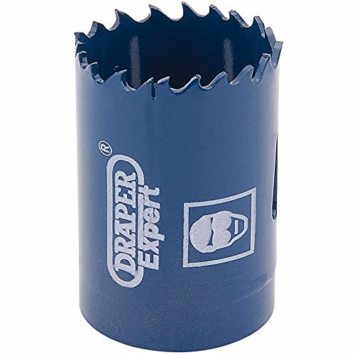 Draper 41075 Expert HSS Bi-Metal Holesaw Blade, 35mm, Blue