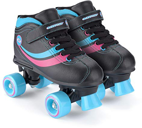 Osprey Mädchen Rollschuhe Disco Skates, Black, 13, TY5366