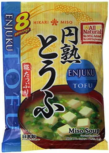 Hikari Instant Miso Soup Enjuku Tofu 8 Servings | Authentic Japanese Soup, Quick & Easy, No Preservatives