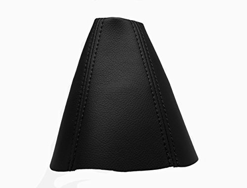 JPstraps - Funda para Palanca de Cambio Compatible para Volvo S40/V40 Modelos (2004-2016) 100% Piel Color Negro