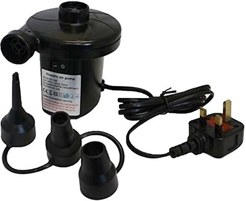 Babz 240v Electric Air Inflator - For Camping Beds, Swimming Pools