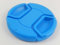 vhbw obiettivo coperchio 58mm presa interna snap on blu per fotocamera Olympus 75-300 mm 4.8-6.7 ED (EZ-M7530), 75-300 mm 4.8-6.7 ED II (EZ-M7530-II).