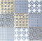 Mosaik Quadrat Classico mix Keramik | 10 Mosaikmatten
