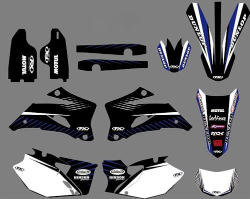 DST0187 3M Pegatinas de motocicleta personalizadas para Yamaha WR250F 2007-2013 y WR450F 2007-2011