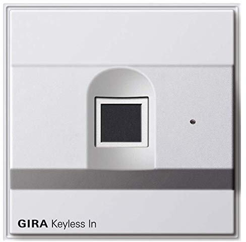 Gira Fingerprint-Leseeinheit 261766 Keyless rws TX_44 Bussystem-Zutrittskontrolleinrichtung 4010337035633