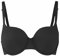 New Ladies Women's Beauform T-Shirt Full Cup Coverage Bra Size 32A-40E (C, Black, 34)