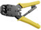 deleyCON Crimpzange für Modularstecker Westernstecker für RJ11 RJ12 RJ45 DEC Telefon und Netzwerk Kabel Leitungen 6P4C 6P6C 8P8C 4P4C 4P2C Kabelschneider Abisolierer