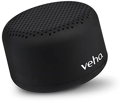 Veho M3 Small Bluetooth Speaker | Wireless | Bluetooth | Portable | Rechargeable | Travel | MP3 Pairable (VSS-303-M3-B) | Black