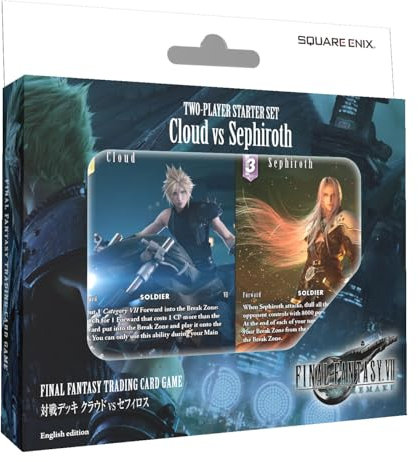 Square Enix Tcg 145692 Final Fantasy Box Decks, 6 Stück Versus Decks Cloud Vs Sephiroth, Mehrfarbig