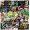 The Legend of Zelda Aufkleber Cool Game Sticker Set 50 Stücke Deko für Auto Laptop Skateboard Fahrrad Moped Motorrad Fahrrad Computer,Geeignet für Erwachsene Kinder