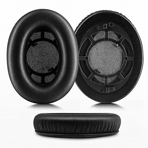 Ersatz-Ohrpolster aus Memory-Schaum, geeignet für Sennheiser RS120, HDR120, RS100, RS110, RS115, RS117, RS119 Kopfhörer, Ersatz-Ohrpolster (Proteinleder)