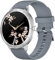 findtime Smartwatch Calling 1.28 Inch Fitness Tracker Heart Rate Monitor with Blood Diameter Sleep Monitor Fitness Sports Watch Music Storage Smart Watch Pedometer for Women Men Round Grey