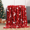 ASSUGO Weihnachts kuscheldecke, wohndecken kuscheldecken 150x200, Weich Leicht weihnachtsdecke, Sofa Decke Weihnachten, Flauschdecke Couchdecke