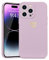 Wirvyuer Kompatibel mit iPhone 14 Pro Handyhülle Mädchen Hülle Gold Liebesherz Weich Silikon Case Süßes Gold Love Slim Stoßfest Schutzhülle für iPhone 14 Pro Lila