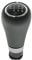 HISports Schaltknauf Schalthebel 6 Gang Schaltknaufkopf Schaltknauf Knauf Hebel Schaltknopf Kompatible mit Mercedes W203 S203 CL203 W209 W204 C300 C250 W207 A207 W212 (14MM)