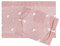 Set Coprifuochi + Copriforno Fornelli forno Cucina Imbottito Fantasia Cuore Tessuto Occhiello Stappo (Rosa)