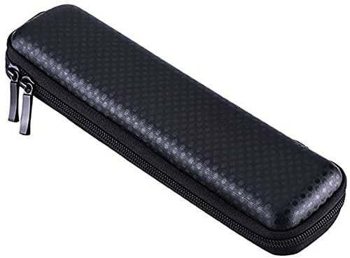 DOANTE Stift Etui Federmäppche Schlampermaeppchen Bleistifte Tasche Mäppchen Teenager für Jungen Mädchen,Große Kapazität Pencil Case für Schule & Büro für Executive Füllfederhalter Stylus -Schwarz