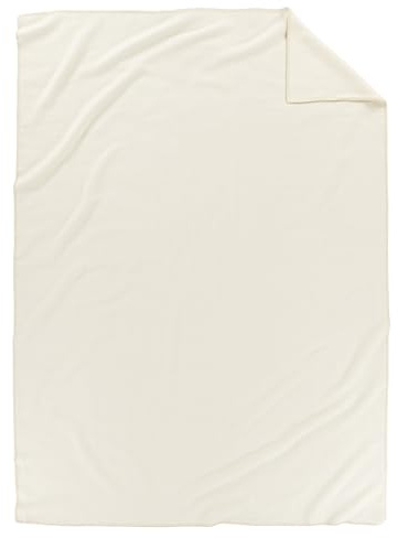 Pendleton Eco-Wise Easy Care 100% Wool Blanket, Responsibly Sourced, Heirloom Quality, Washable All Season Blanket, Twin 66 x 96, Ivory