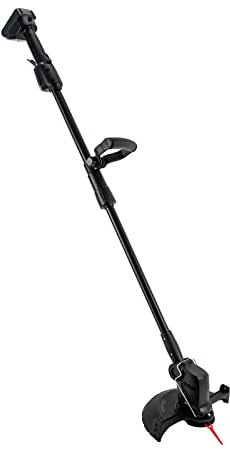 Cortacésped con batería para jardín, cortacésped, sin escobillas, batería de iones de litio, 300 W, 1500 mAh, 6000 rpm, color negro