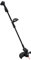 Tagliaerba a batteria a batteria, per giardino, senza cordless, trimmer a batteria, tagliaerba a batteria, motore brushless, batteria agli ioni di litio, 300 W, 1500 mAh, 6000 giri/min, nero