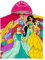 Disney Handtuch | Prinzessin Poncho Handtuch Kinder | Arielle Badehandtuch Mädchen | Rosa Einheitsgröße