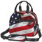 OdDdot Isolierte Lunchtasche mit amerikanischer Flagge, wiederverwendbar, große Kapazität, Lunchbox, tragbar