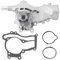 Dokili Water Pump with Gasket for Astra J Corsa D Corsa E Insignia A Sports Tourer Meriva B Mokka X Zafira C Tourer Adam Aveo T300 Cruze Orlando Trax 1.2 1.4, # 85316, 39303