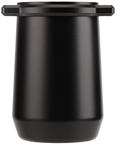 Portafilter Dosing Cup 54mm, Aluminum Alloy Espresso Coffee Dosing Cup Accessrioes Compatible with 54mm All 54mm Size Portafilter (Black)