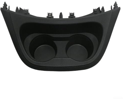 babominimer Panneau porte-gobelet de commande centrale automobile en plastique noir compatible avec Vito Metris W447 2016-2023 Pièces de rechange directes