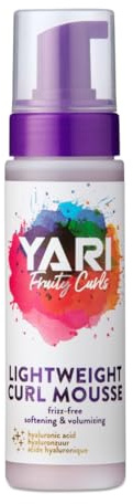 YARI Fruity Curls Lightweight Curl Mousse frizz-free softening & volumizing softening & volumizing foam for curls hair 220 ml