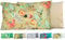 JACK Outdoor Lounge Kissen 30x50cm Motiv Dekokissen inkl. Füllung Wasserfest Sitzkissen Garten Stuhl, Farbe:Beerenflut Creme
