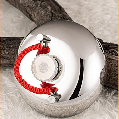 GZKDKZB Bolsa de Agua Caliente de Acero Inoxidable con Tapa (2 L) y Bolsa de Agua Caliente para Manos y pies (1 L) (0,6 L)