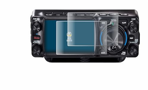 BROTECT Schutzfolie für Yaesu FTX-1 | 2 Stück Entspiegelnder Displayschutz Made in Germany Matte Full-Screen Folie Full-Cover 3D Curved Anti-Reflexion Montage Kit